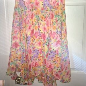 Floral Flare Skirt